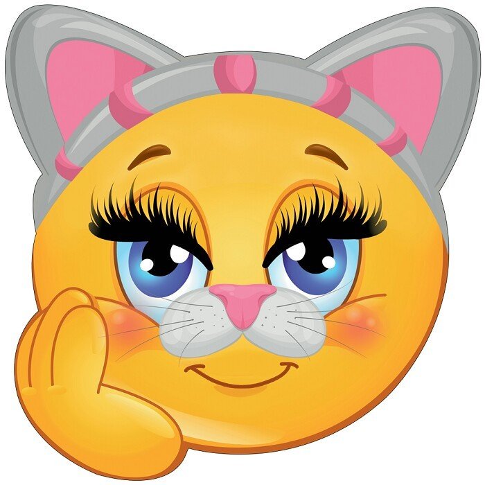 Смайлик котик