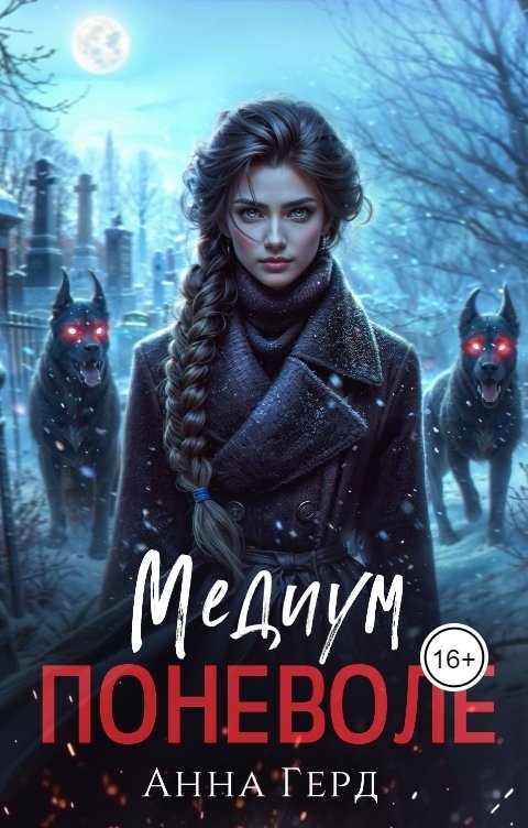 Обложка книги Анна Герд Медиум поневоле.