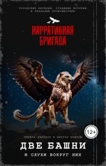 обложка книги Нарративная Бригада, Виктор Шумков, Никита Нефёдов "Две башни и слухи вокруг них"