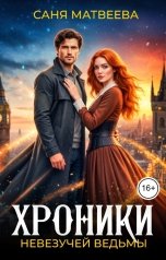 обложка книги Саня Матвеева "Хроники невезучей ведьмы"