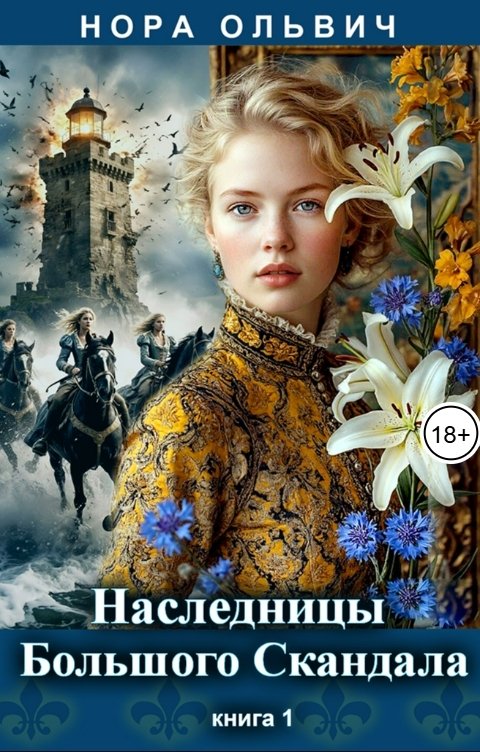 Обложка книги Нора Ольвич Наследницы большого скандала. Книга Первая