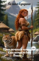 обложка книги Галина Сундина "Приключения попаданки в каменном веке 2"