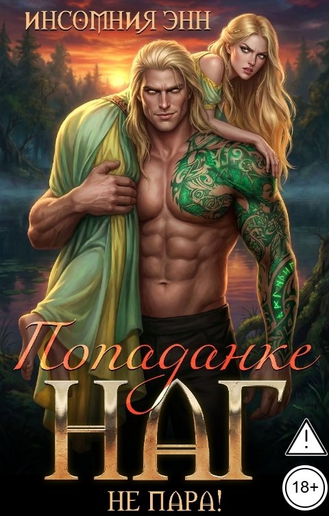 Обложка книги Инсомния Энн Попаданке Наг не пара!
