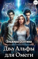 обложка книги Эльвира Осетина "Два Альфы для Омеги"