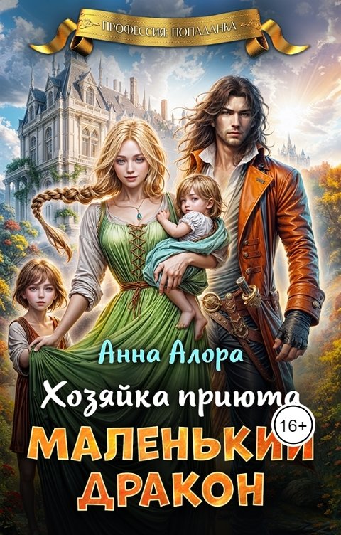 Обложка книги Анна Алора Хозяйка приюта "Маленький дракон"