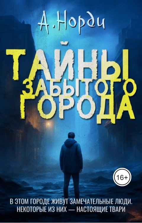 Обложка книги А. Норди Тайны Забытого города