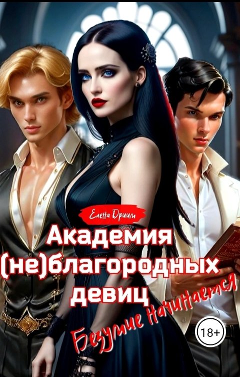 Обложка книги Елена Дриим Академия (не)благородных девиц. Безумие начинается
