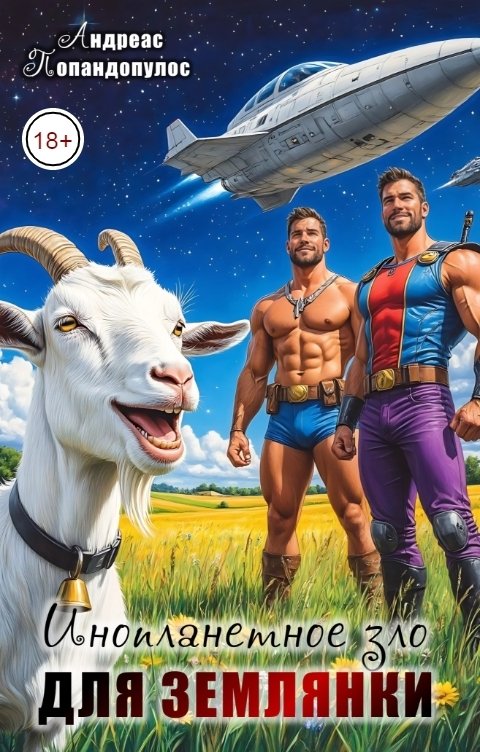 Обложка книги Андреас Попандопулос Инопланетное зло для землянки