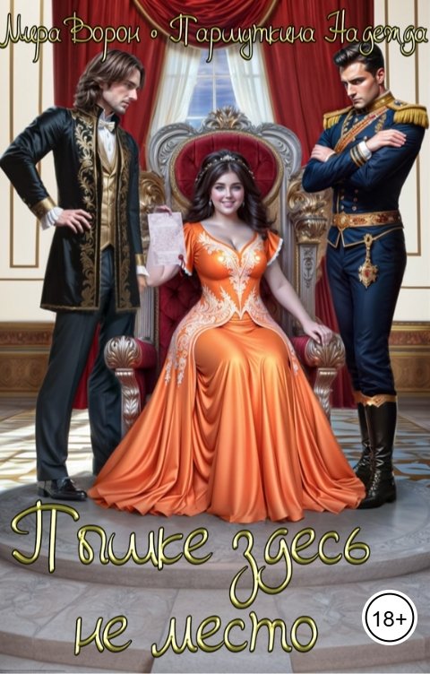 Обложка книги Мира Ворон Пышке здесь не место