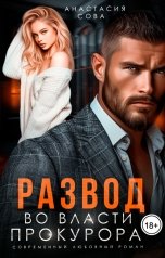 обложка книги Анастасия Сова "Развод. Во власти прокурора"