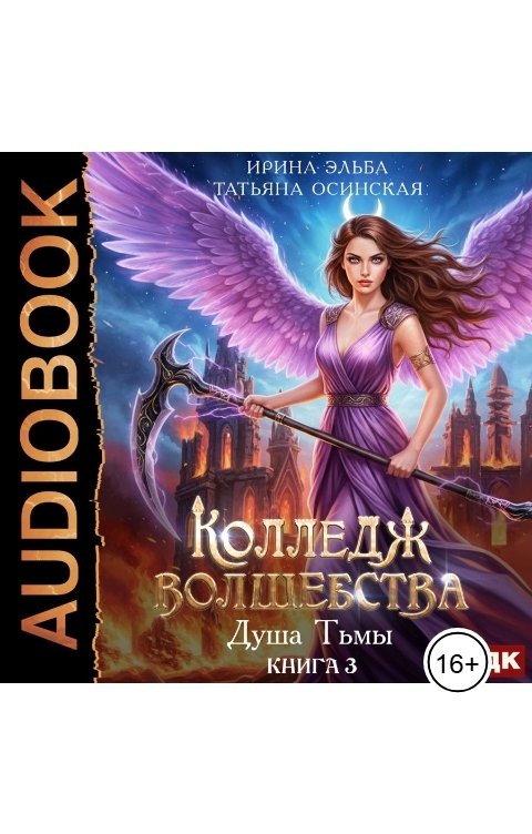 Обложка книги ИДДК Колледж волшебства. Книга 3. Душа Тьмы