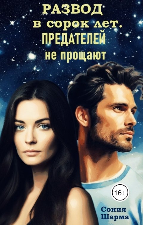 Обложка книги Сония Шарма Развод в сорок лет. Предателей не прощают