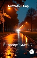 обложка книги Анатолий Бар "В городе сумерки..."