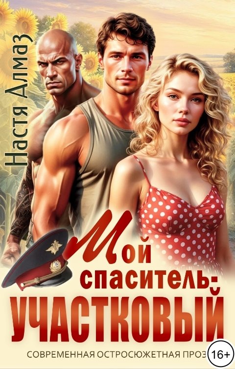 Обложка книги Настя Алмаз Мой спаситель - участковый