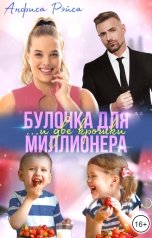 обложка книги Анфиса Рэйса "Булочка и две крошки для миллионера"