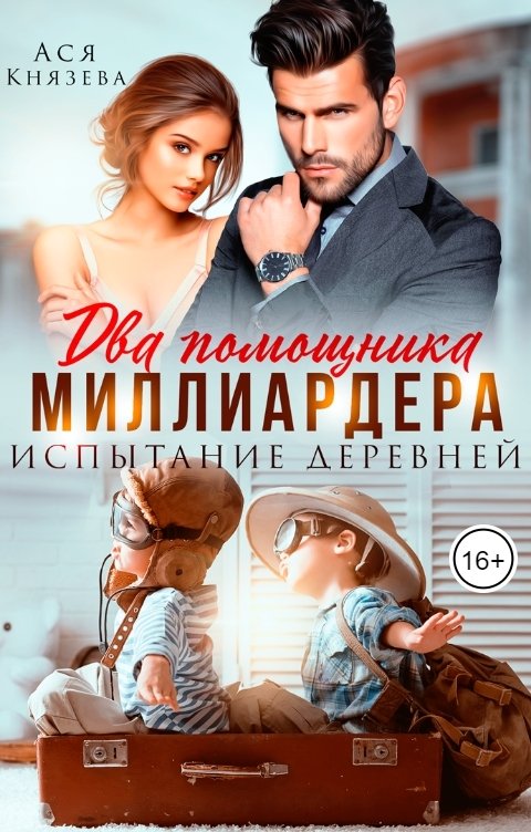 Обложка книги Ася  Князева Два помощника миллиардера. Испытание деревней