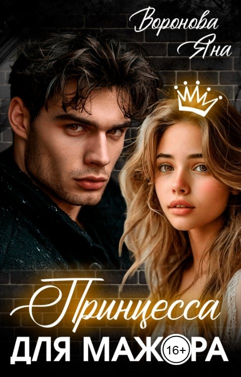 Обложка книги Яна Воронова Принцесса для мажора