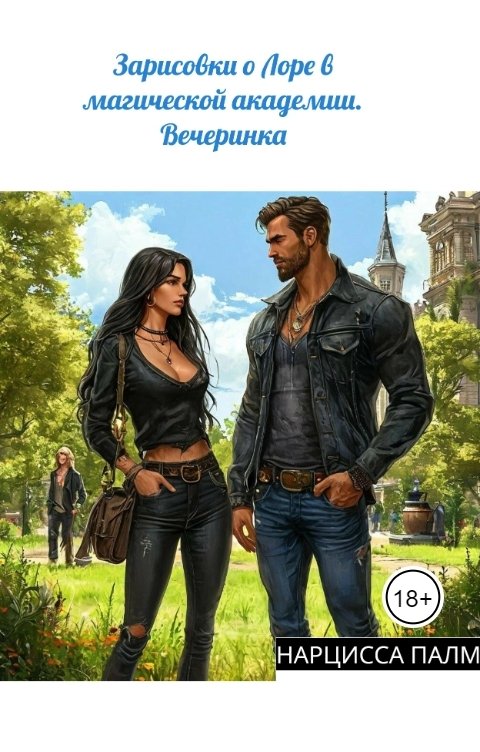 Обложка книги Нарцисса Палм Зарисовки о Лоре в магической академии. Вечеринка