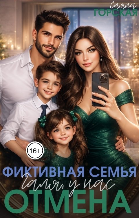 Обложка книги Саяна Горская Фиктивная семья. Галя, у нас отмена