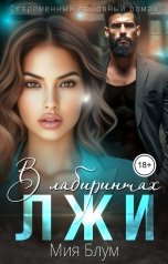 обложка книги Мия Блум "В лабиринтах лжи"