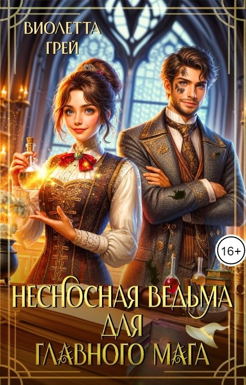 Обложка книги Виолетта Грей Несносная Ведьма для Главного Мага