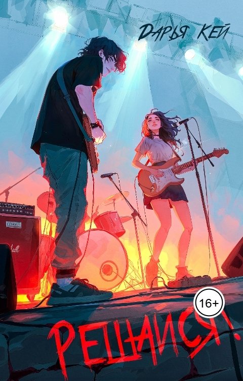 Обложка книги Дарья Кей Решайся!