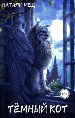 обложка книги Натали Мед "Тёмный кот"