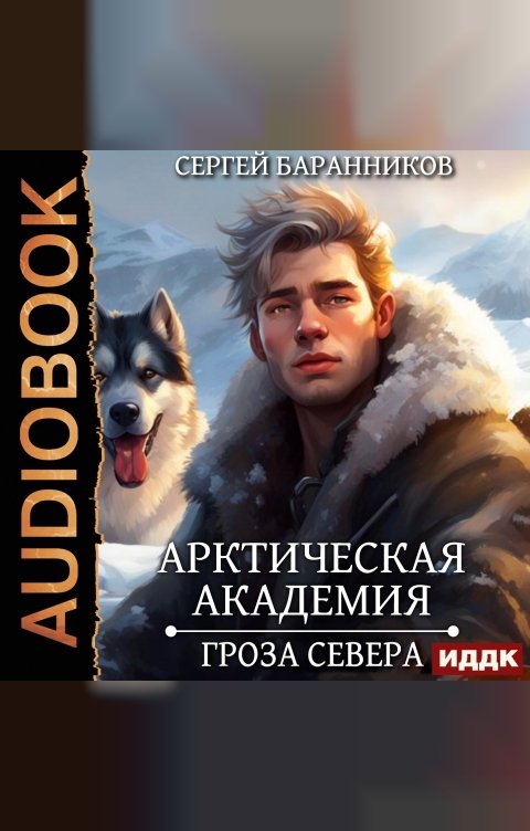 Обложка книги ИДДК Арктическая академия. Книга 2. Гроза Севера