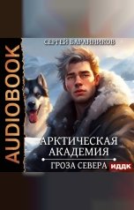 обложка книги Баранников Сергей "Арктическая академия. Книга 2. Гроза Севера"