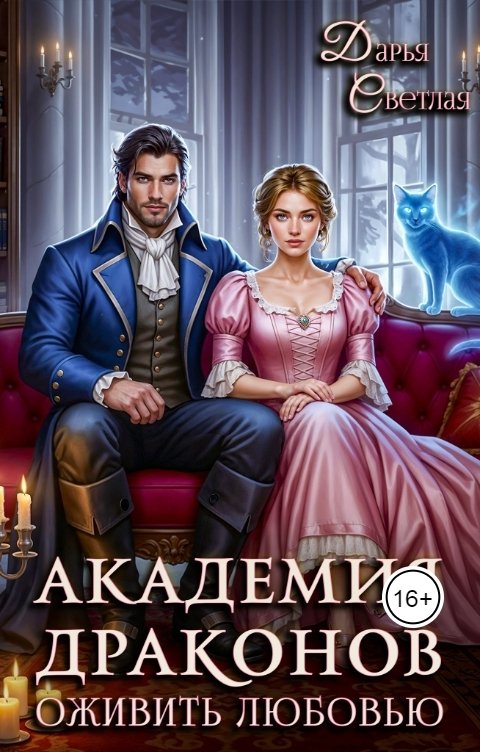 Обложка книги Дарья Светлая Академия драконов. Оживить любовью