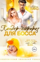 обложка книги Айрин Лакс "Киндер-сюрприз для босса"