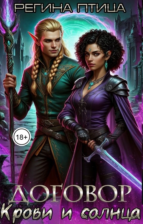 Обложка книги Регина Птица Моно Договор крови и солнца