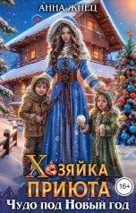обложка книги Анна Жнец "Хозяйка приюта. Чудо под Новый год"