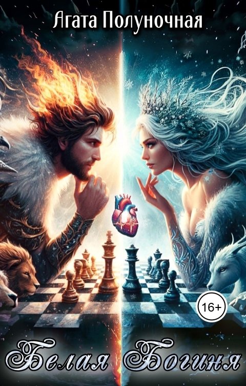 Обложка книги Полуночная Агата Белая Богиня