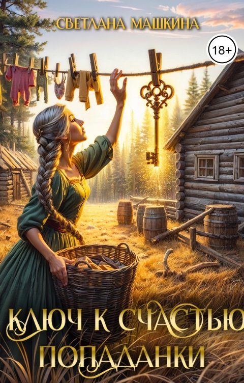 Обложка книги Светлана Машкина Ключ к счастью попаданки