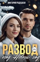 обложка книги Виктория Радецкая "Развод под Новый год"