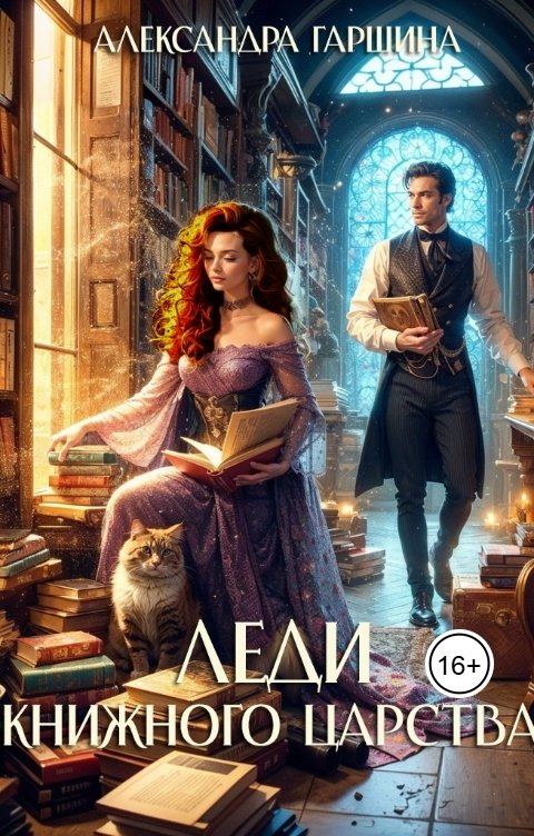 Обложка книги Александра Гаршина Леди книжного царства