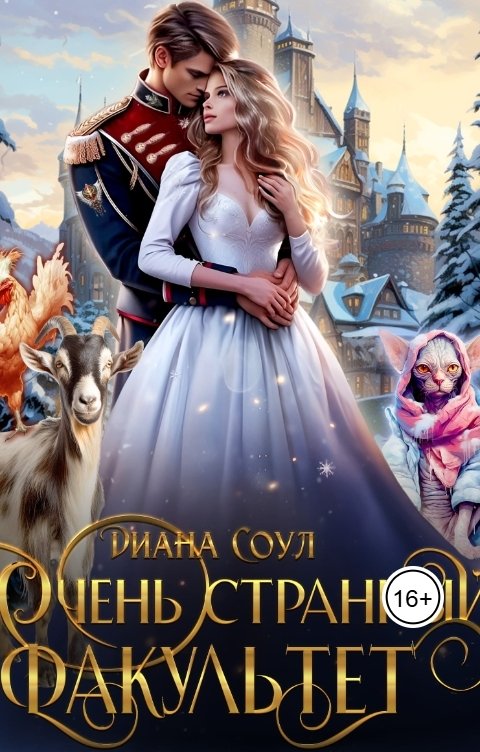 Обложка книги Диана Соул Очень странный факультет