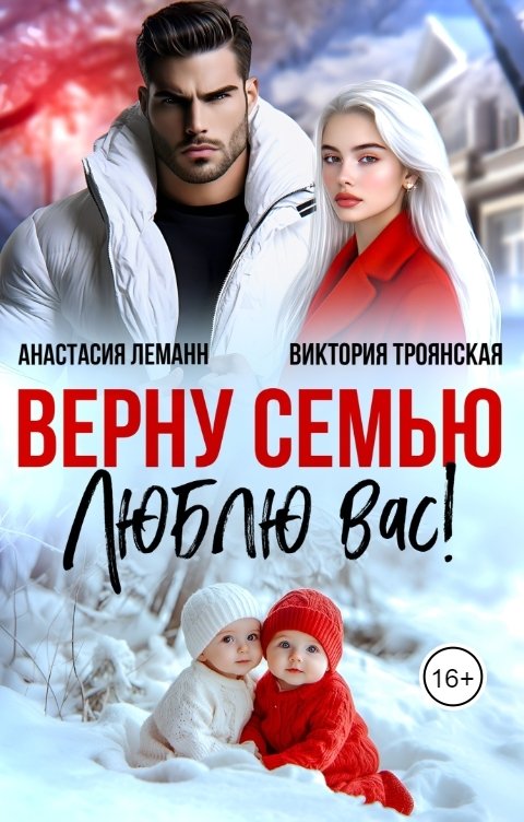 Обложка книги Анастасия Леманн Верну Семью Люблю Вас!