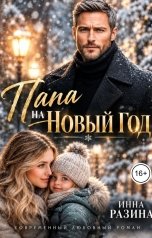 обложка книги Инна Разина "Папа на Новый Год"