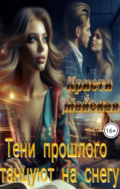 Обложка книги Кристи Майская Тени прошлого танцуют на снегу