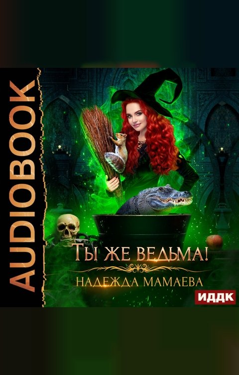 Обложка книги ИДДК Ты же ведьма!