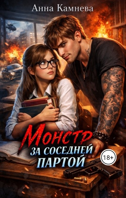Обложка книги Anna Kamneva Монстр за соседней партой