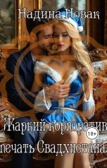 обложка книги Надина Новак "Жаркий корпоратив. Печать Свадхистана..."