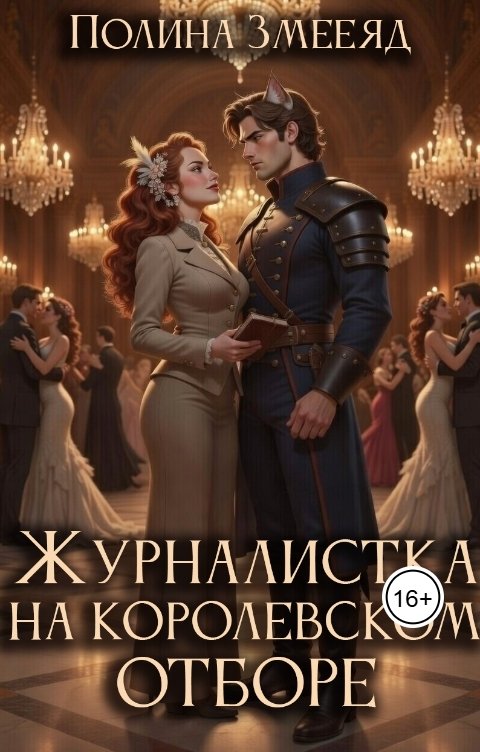 Обложка книги Полина Змееяд Журналистка на королевском отборе