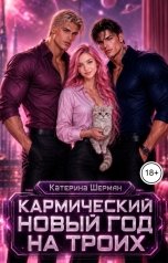 обложка книги Кира Март, Катерина Шерман "Кармический новый год на троих"