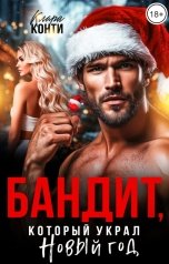обложка книги Клара Конти "Бандит, который украл Новый год"