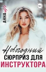обложка книги Анна Но "Новогодний сюрприз для инструктора"