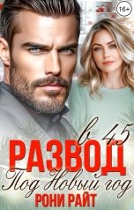 обложка книги Рони Райт "Развод в 45 под Новый год"