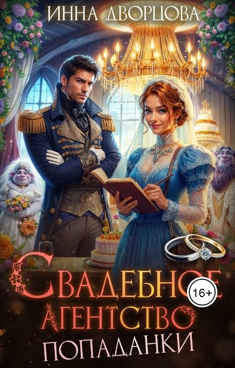 Обложка книги Инна Дворцова Свадебное агентство попаданки